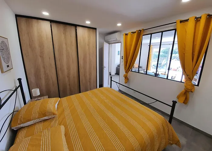 Апартаменты T2 Propriano Vue Mer, Neuf, Climatise Et Classe 3 Etoiles