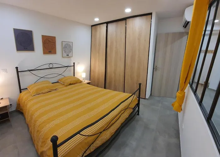 Апартаменты T2 Propriano Vue Mer, Neuf, Climatise Et Classe 3 Etoiles *