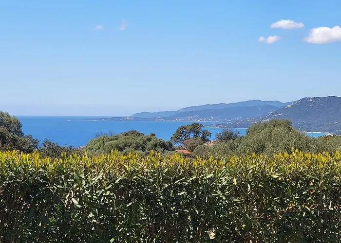 T2 Propriano Vue Mer, Neuf, Climatise Et Classe 3 Etoiles Апартаменты *