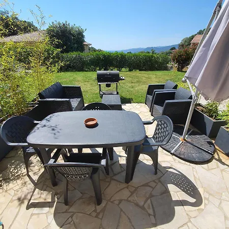 T2 Propriano Vue Mer, Neuf, Climatise Et Classe 3 Etoiles *