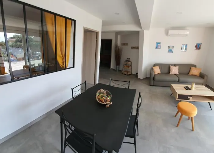 T2 Propriano Vue Mer, Neuf, Climatise Et Classe 3 Etoiles *