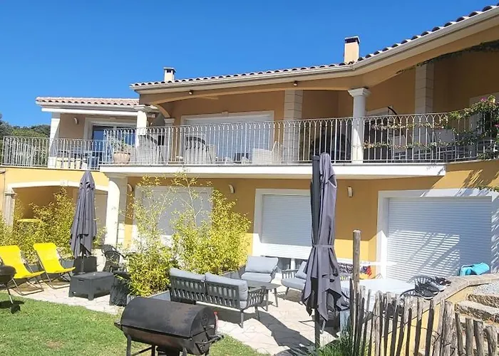 公寓 T2 Propriano Vue Mer, Neuf, Climatise Et Classe 3 Etoiles *