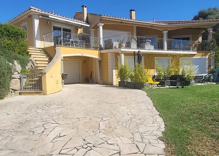 T2 Propriano Vue Mer, Neuf, Climatise Et Classe 3 Etoiles 公寓 *